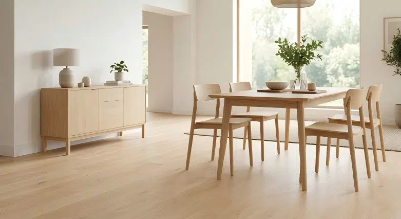 SEMITECH GMATT series silica matting agent applied on high-end matte wood furniture finish